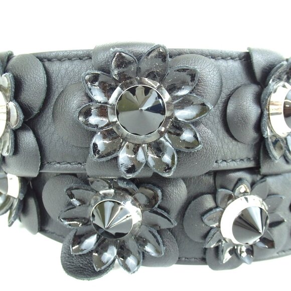 Authentic FENDI Strap You Bag Strap Flower strap leather [Used] - Picture 6 of 6